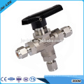 Industrial manual flange ball valve